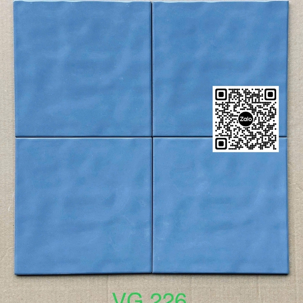 Gạch Đơn Sắc 20x20 Ốp Lát Trang Trí trắng - xanh VG223 - VG226