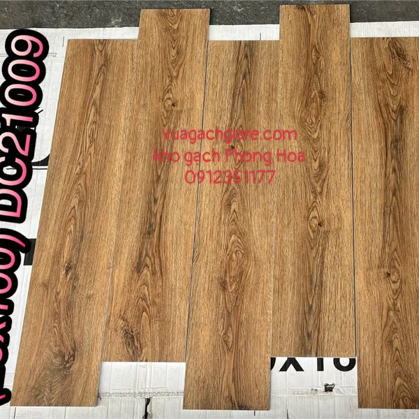 Gạch Vân Gỗ 20x100 Trung Quốc nâu đất DC21009