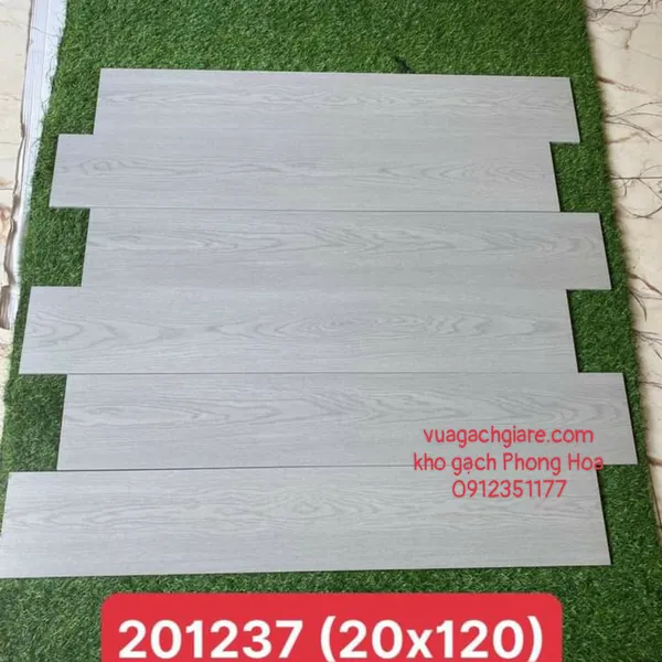 Gạch Vân Gỗ 20x120 Trung Quốc vân gỗ xám 202137
