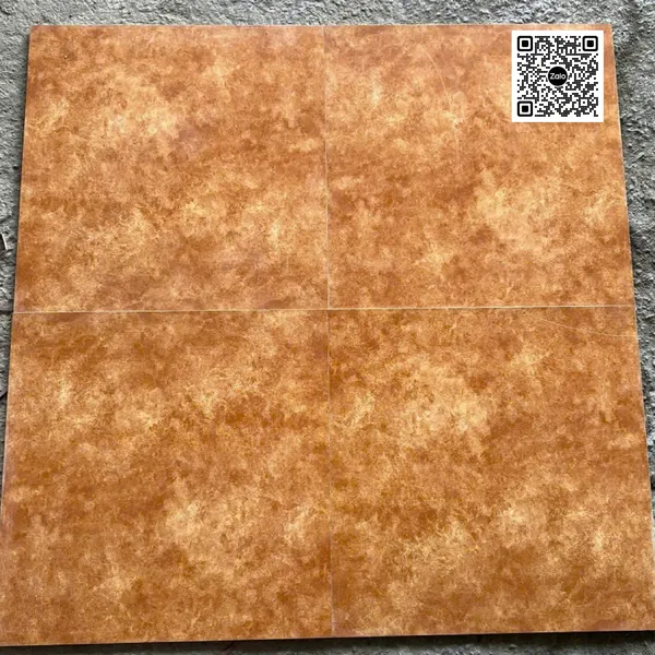 Gạch Đá Mờ 60x60 Ốp Lát Giả Cổ màu đỏ loang