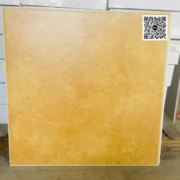 Gạch Đá Mờ 60x60 Ốp Lát Giả Cổ màu cam loang