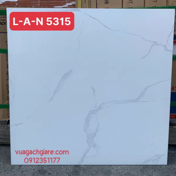 Gạch Men 50x50 Lát Nền GIÁ RẺ TRUNG NGUYÊN trắng vân khói 5301 - 5315