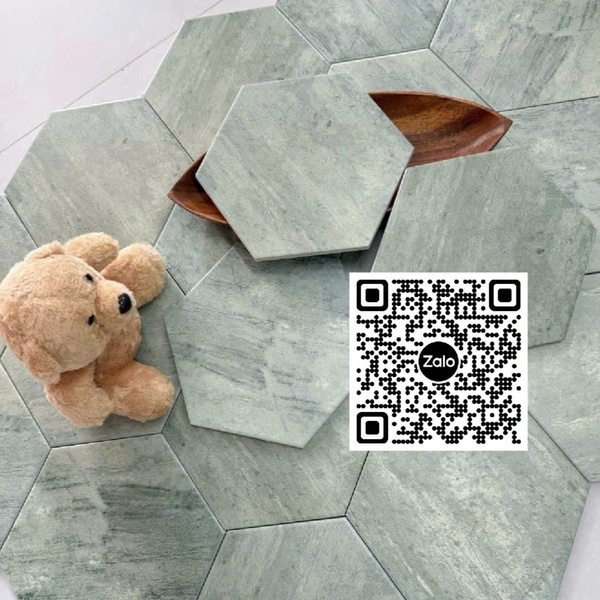Gạch Lục Giác 20x23 Ốp Lát Trang Trí xám FL255