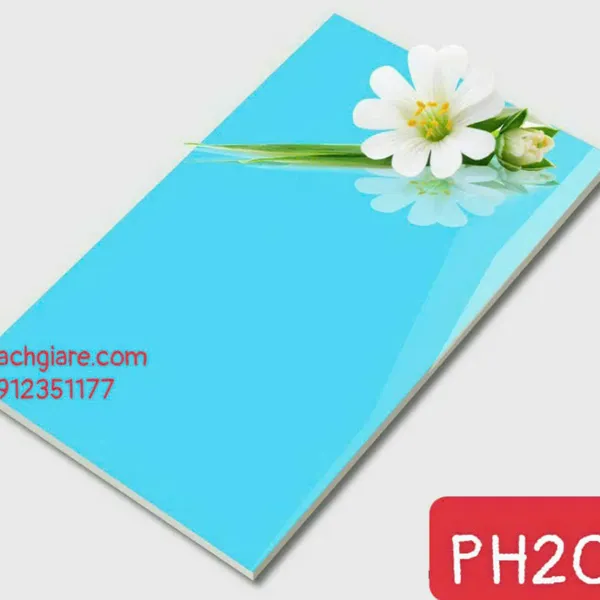 Gạch Men Trang Trí 20x40 Giá Rẻ xanh dương PH201