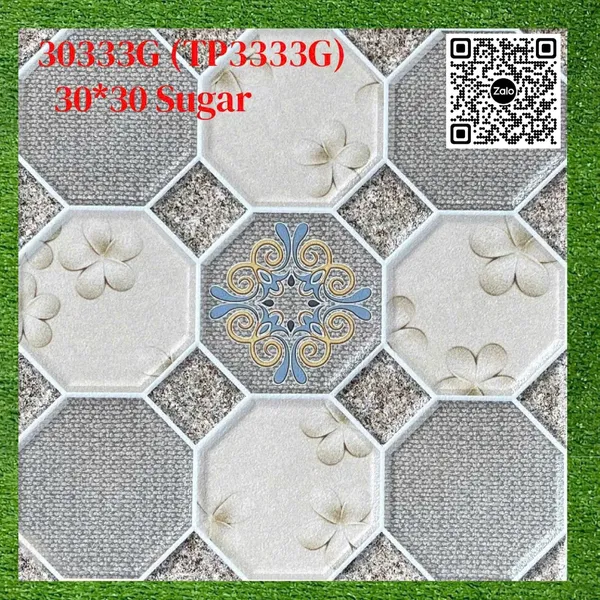 Gạch Men Mờ 30x30 Ốp Lát đá ghép 30333G