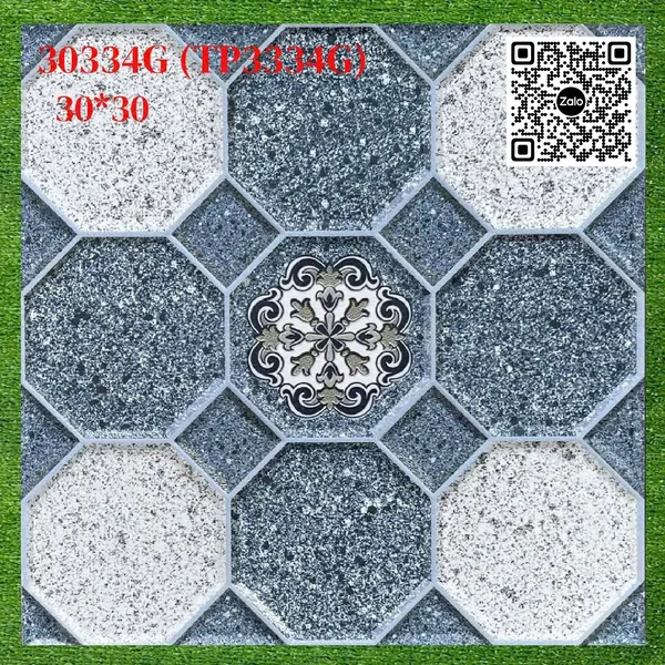 Gạch Men Mờ 30x30 Ốp Lát đá ghép 30334G