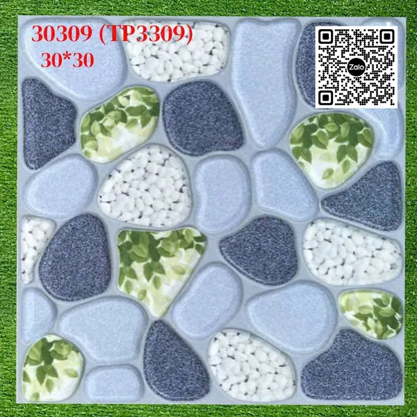 Gạch Men Mờ 30x30 Ốp Lát đá sỏi 30309