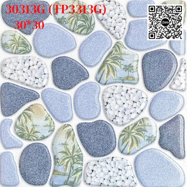 Gạch Men Mờ 30x30 Ốp Lát đá sỏi 30313G