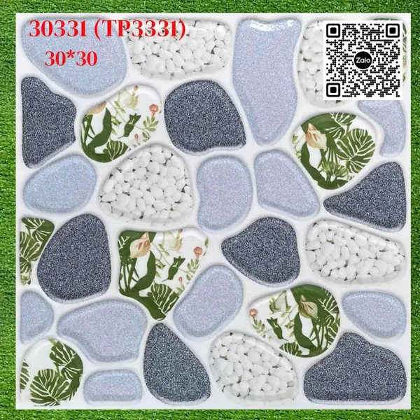 Gạch Men Mờ 30x30 Ốp Lát đá sỏi 30331
