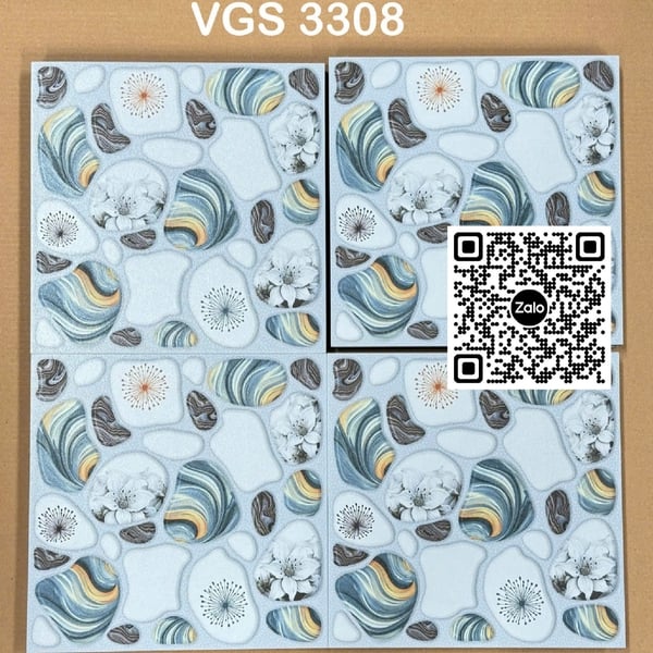 Gạch Men Mờ 30x30 Ốp Lát sỏi đá VGS3308