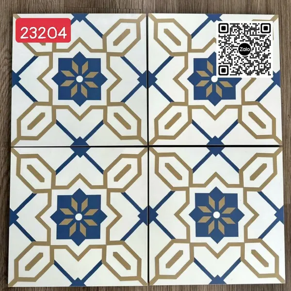 Gạch Men Mờ 30x30 Ốp Lát nâu xanh 23204