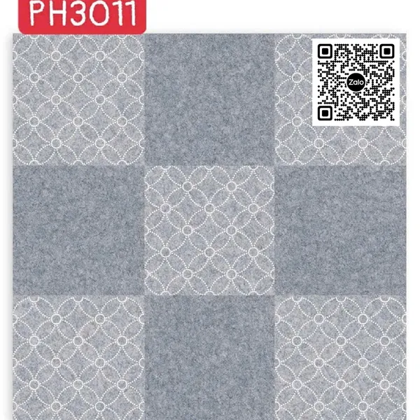 Gạch Men 30x30 Ốp Lát Toilet xám hoa văn 3011