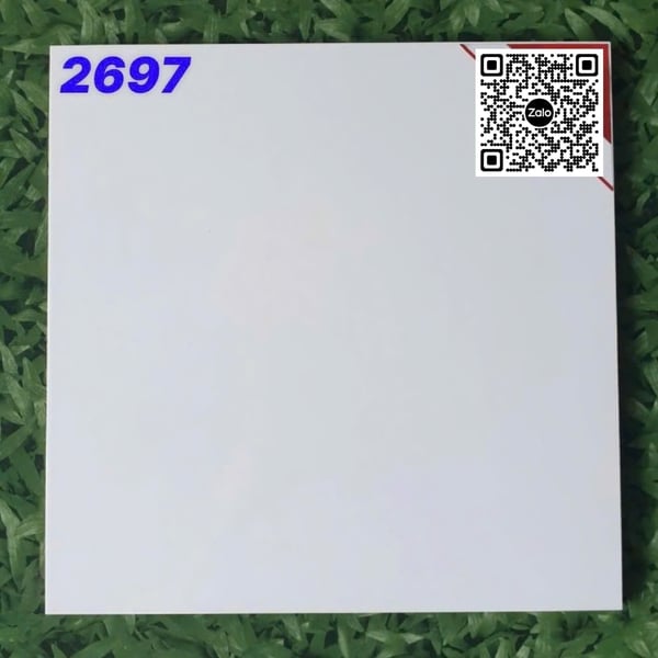 Gạch Men 30x30 Ốp Lát trắng trơn 2697