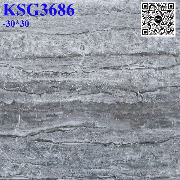 Gạch Men Mờ 30x30 Ốp Lát vân đá KSG3686