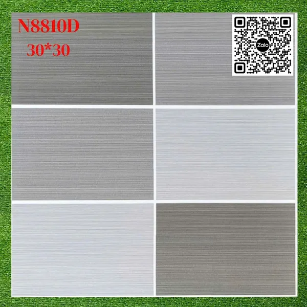 Gạch Men Mờ 30x30 Ốp Lát vân gỗ N8810D