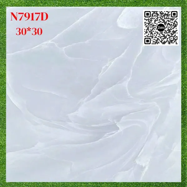 Gạch Men Mờ 30x30 Ốp Lát vân mây N7917D