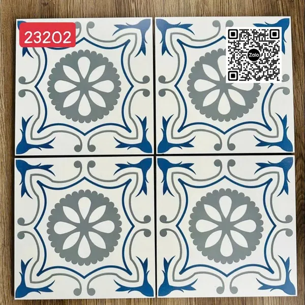 Gạch Men Mờ 30x30 Ốp Lát xám xanh 23202
