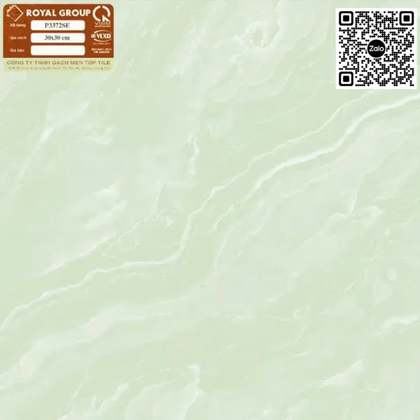 Gạch Men Mờ 30x30 Ốp Lát xanh vân đá P3372SE