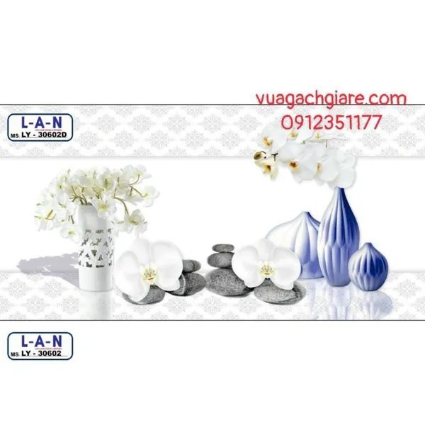 Gạch Ốp Tường 30x60 Giá Rẻ NHÀ Ý trắng trơn 30600 - 30602