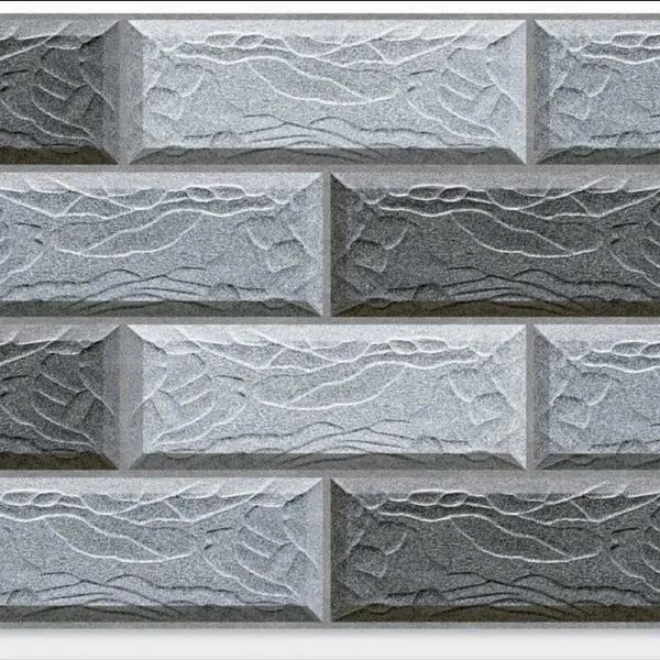 Gạch Men 30x60 Ốp Dán trang Trí đá ghép xám 3602