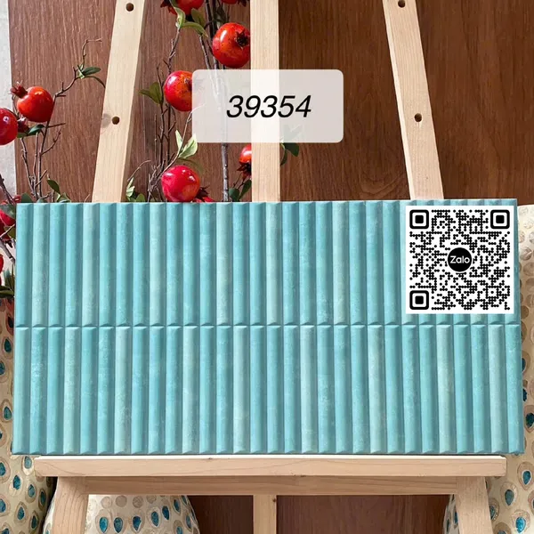 Gạch Men 30x60 Ốp Dán Trang Trí giả thẻ xanh dương 39354
