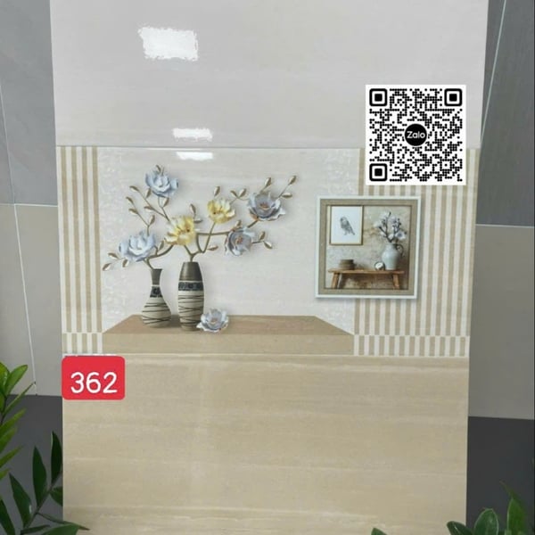 Gạch Men 30x60 Ốp Tường Giá Rẻ kem vàng 361