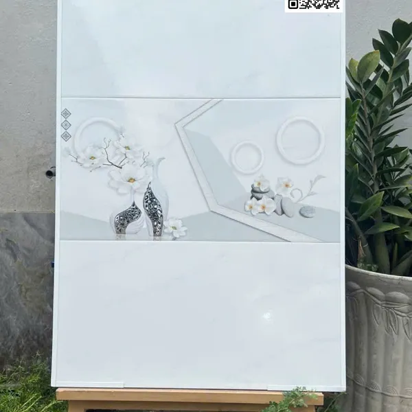 Gạch Men 30x60 Ốp Tường Giá Rẻ trắng vân khói