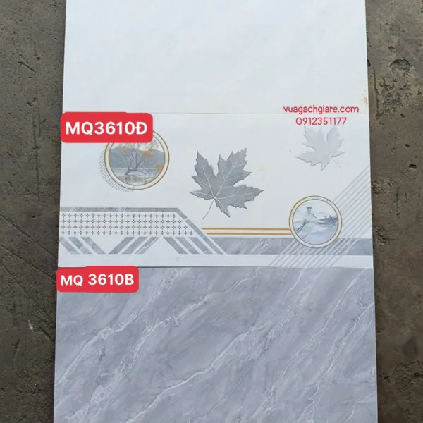 Gạch Men 30x60 Ốp Tường PAK xám vân đá MQ3610