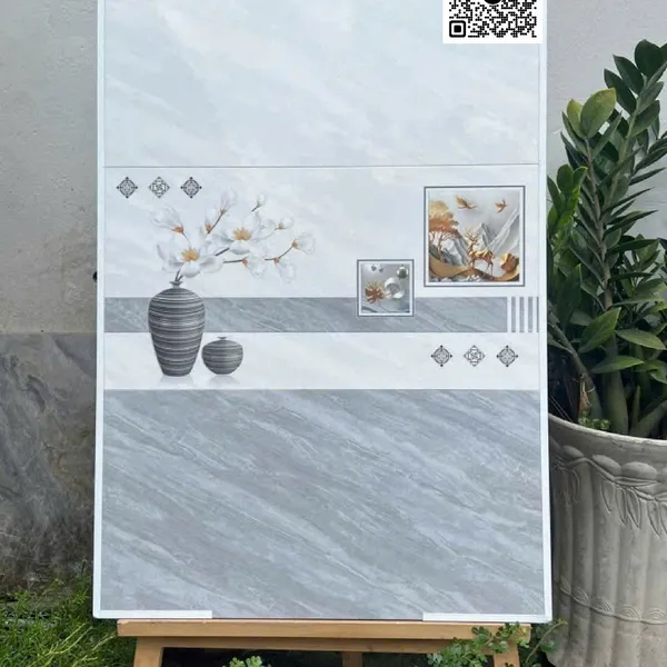 Gạch Men 30x60 Ốp Tường Giá Rẻ xám vân đá