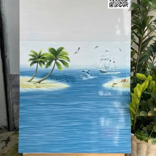 Gạch Men 30x60 Ốp Tường Giá Rẻ xanh dương