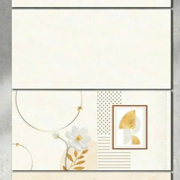 Gạch Men 30x60 Ốp Tường Giá Rẻ kem vàng YM36005LR