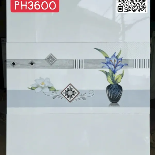 Gạch Men 30x60 Ốp Tường Giá Rẻ trắng trơn PH3600