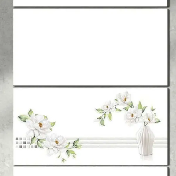 Gạch Men 30x60 Ốp Tường Giá Rẻ trắng trơn YM36001L