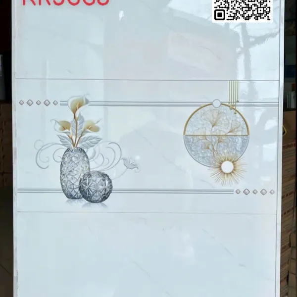 Gạch Men 30x60 Ốp Tường Giá Rẻ trắng vân khói KR3668