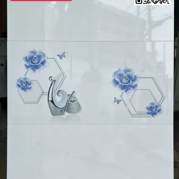 Gạch Men 30x60 Ốp Tường Giá Rẻ trắng vân mây PH3606V1