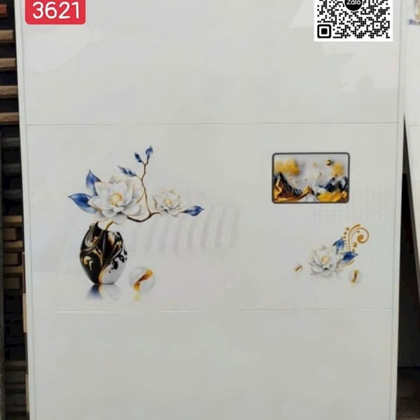 Gạch Men 30x60 Ốp Tường Giá Rẻ trắng vân mây 3621