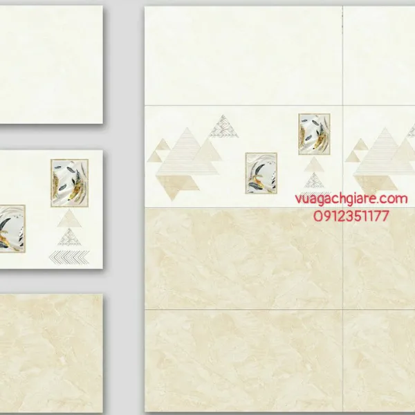 Gạch Men 30x60 Ốp Tường Giá Rẻ vân đá vàng 3668