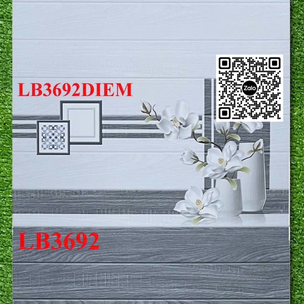 Gạch Men 30x60 Ốp Tường Giá Rẻ vân gỗ xám LB3692