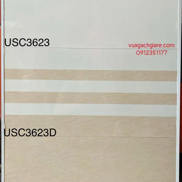 Gạch Men 30x60 Ốp Tường Giá Rẻ vân vàng USC3623 - USC3623D - USC3624