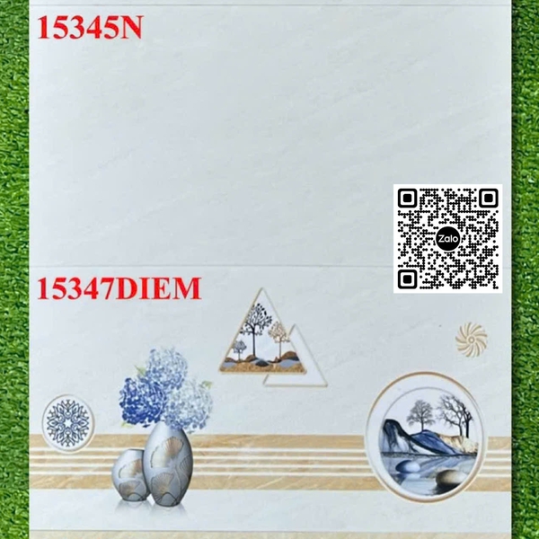 Gạch Men 30x60 Ốp Tường Giá Rẻ vàng vân đá 15348