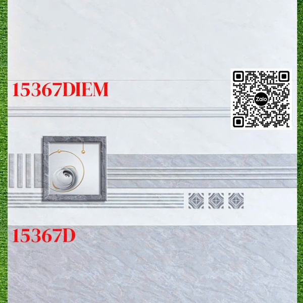 Gạch Men 30x60 Ốp Tường Giá Rẻ xám vân đá 15367