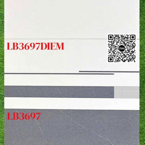 Gạch Men 30x60 Ốp Tường Giá Rẻ xám vân trắng LB3697