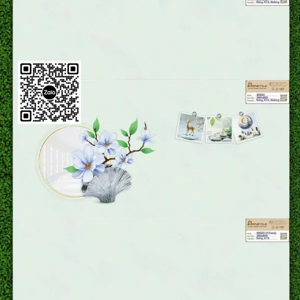 Gạch Men 30x60 Ốp Tường Giá Rẻ xanh ngọc 62022