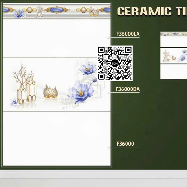 Gạch Men 30x60 Ốp Tường Giá Rẻ trắng trơn F36000LA