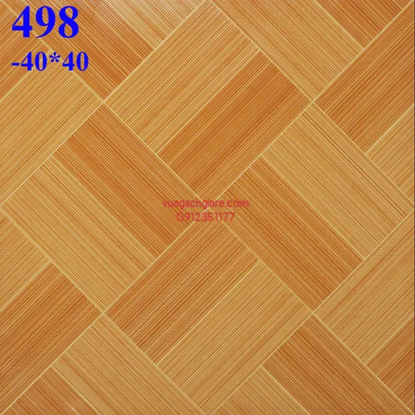 Gạch Men 40x40 Lát Nền Giá Rẻ vân gỗ 498