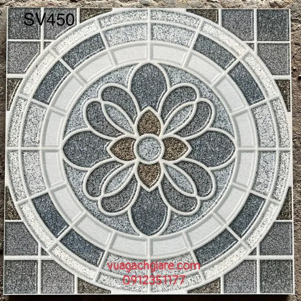 Gạch Men 40x40 Lát Sân Giá Rẻ PAK đá ghép SV450