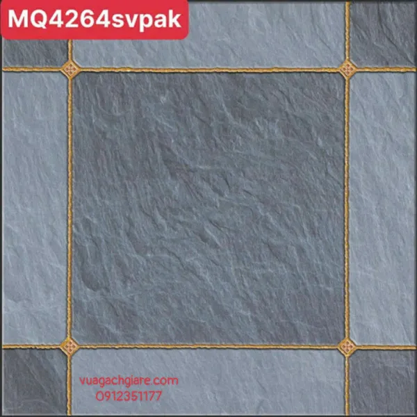 Gạch Men 40x40 Lát Sân Giá Rẻ PAK vân đá MQ4264SV