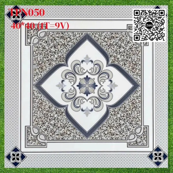Gạch Men 40x40 Ốp Lát Giá Rẻ màu xám TPN050