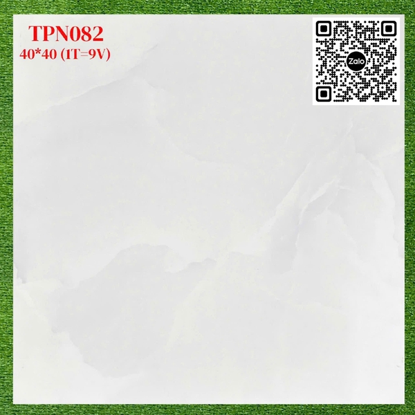 Gạch Men 40x40 Ốp Lát Giá Rẻ trắng vân mây TPN082