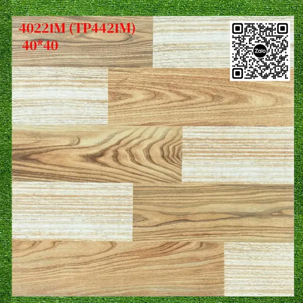 Gạch Men Mờ 40x40 Ốp Lát Giá Rẻ vân gỗ 40221M